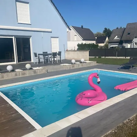 Maison Et Piscine Europa Park Visite Alsace - 9 Pers Holiday home *